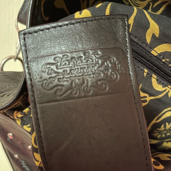 Vintage leather JL Saldivar crossbody purse - Picture 5 of 5